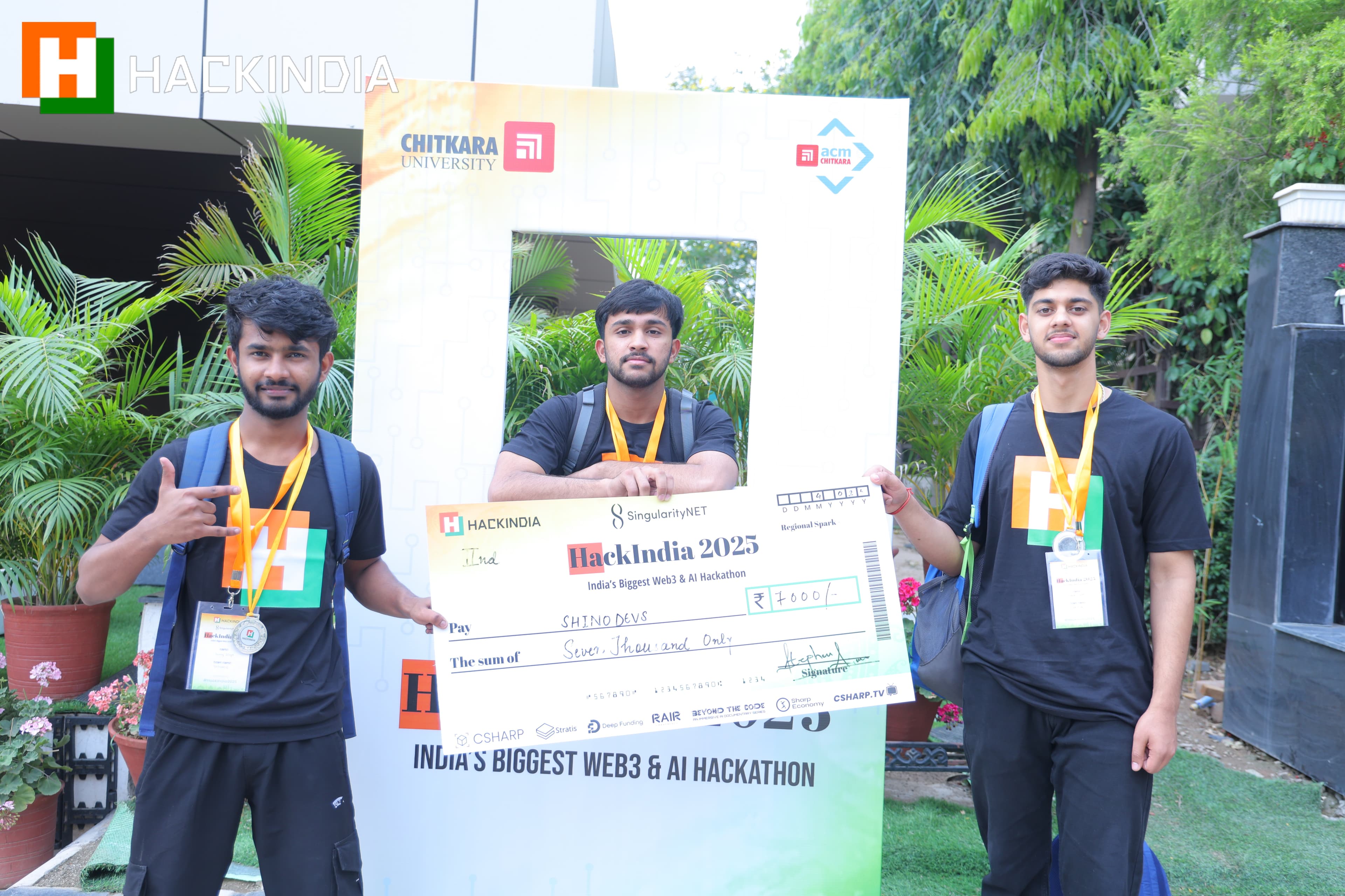 HackIndia Spark 5.0 Winner